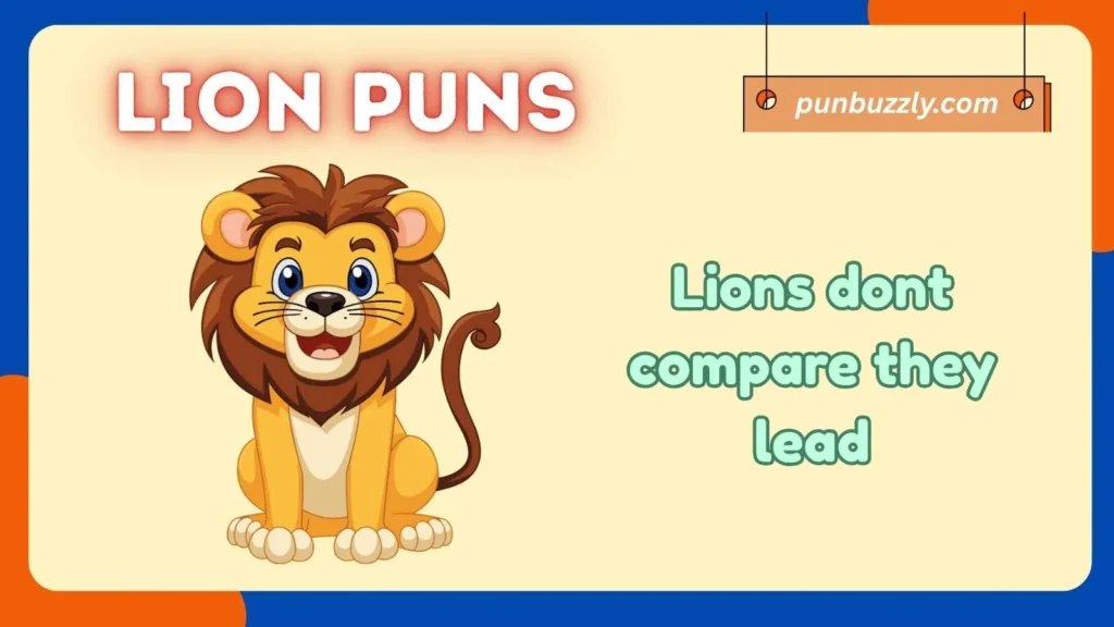 Clever Lion Puns