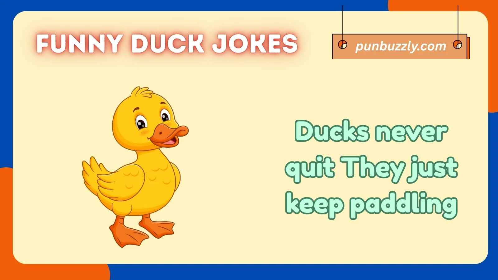 funny duck jokes
