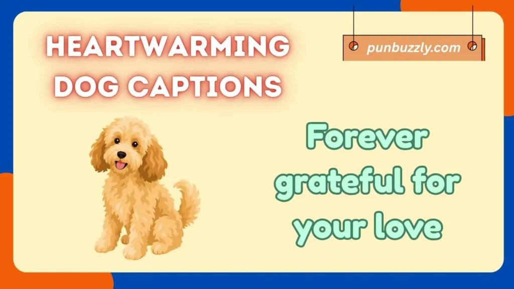 Heartwarming Dog Captions