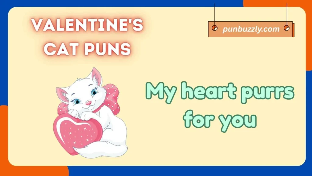Valentine's Cat Puns